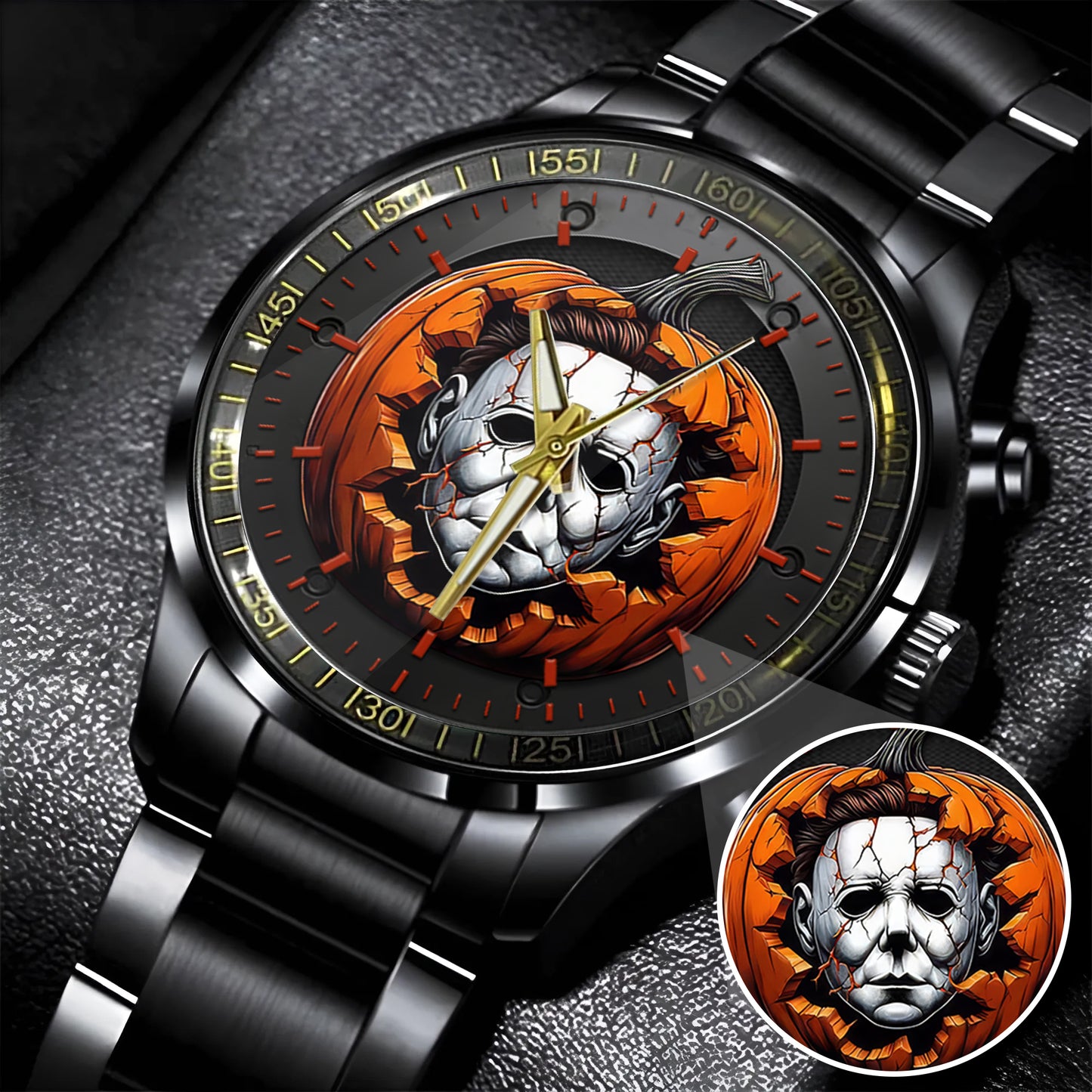 Halloween Horror Movies Personalized Quartz Watch
