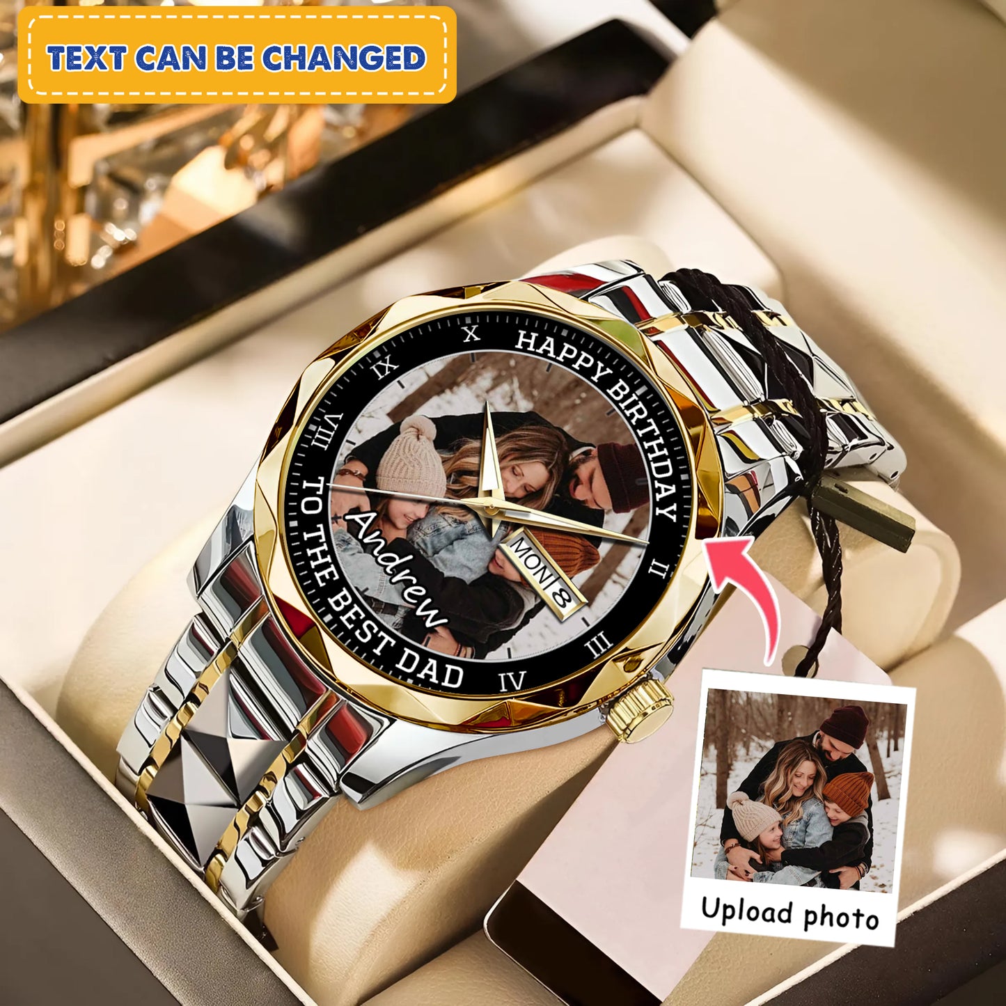 The Best Family Personalized Photo Watch