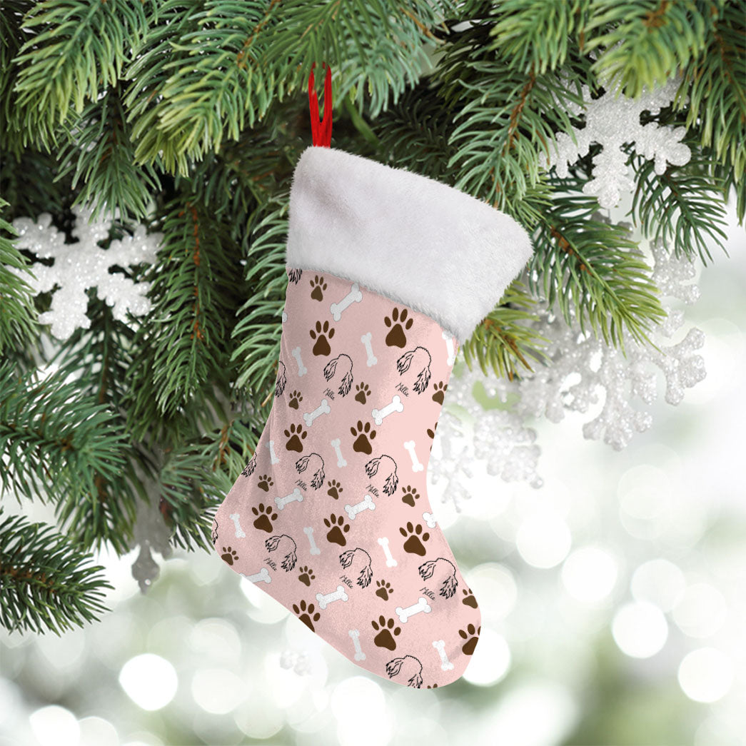 Personalized Dog Ear Stockings
