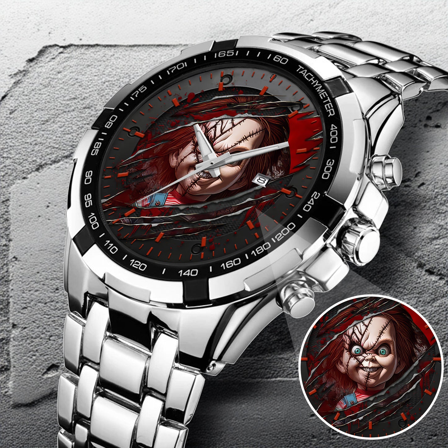Halloween Horror Movies Personalized Quartz Watch