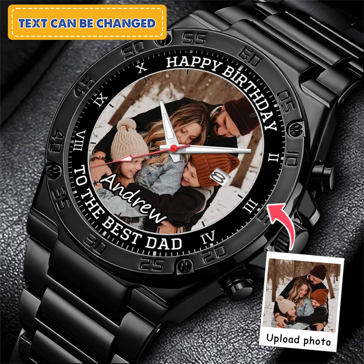 The Best Family Personalized Photo Watch