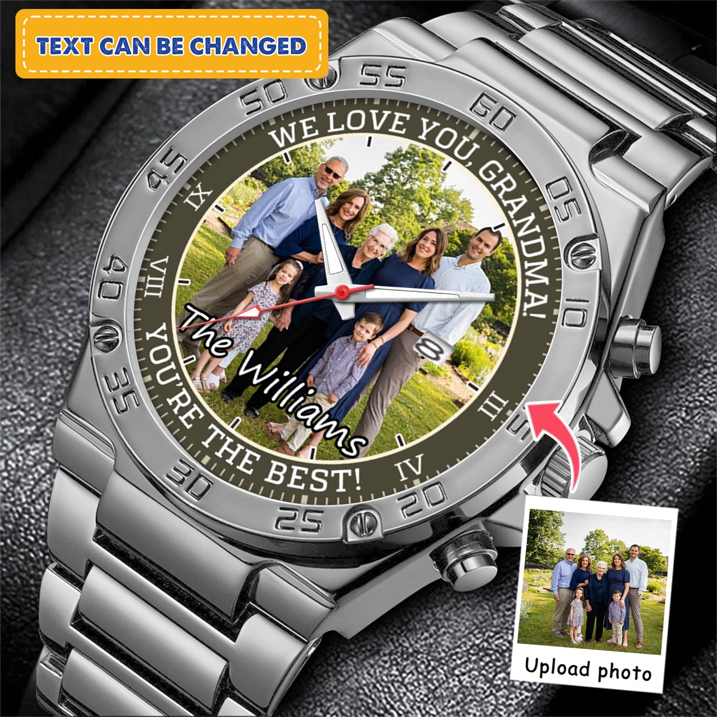 The Best Family Personalized Photo Watch
