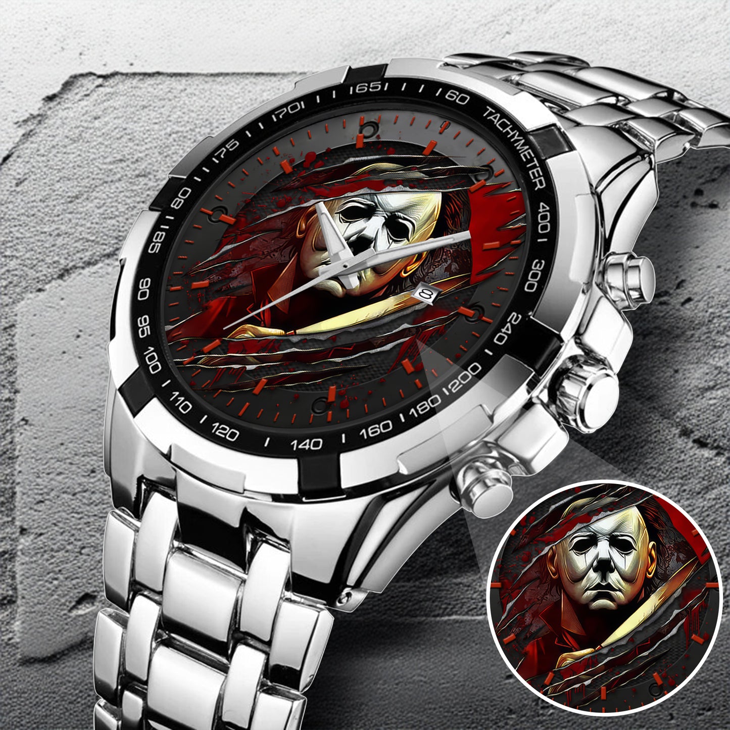Halloween Horror Movies Personalized Quartz Watch