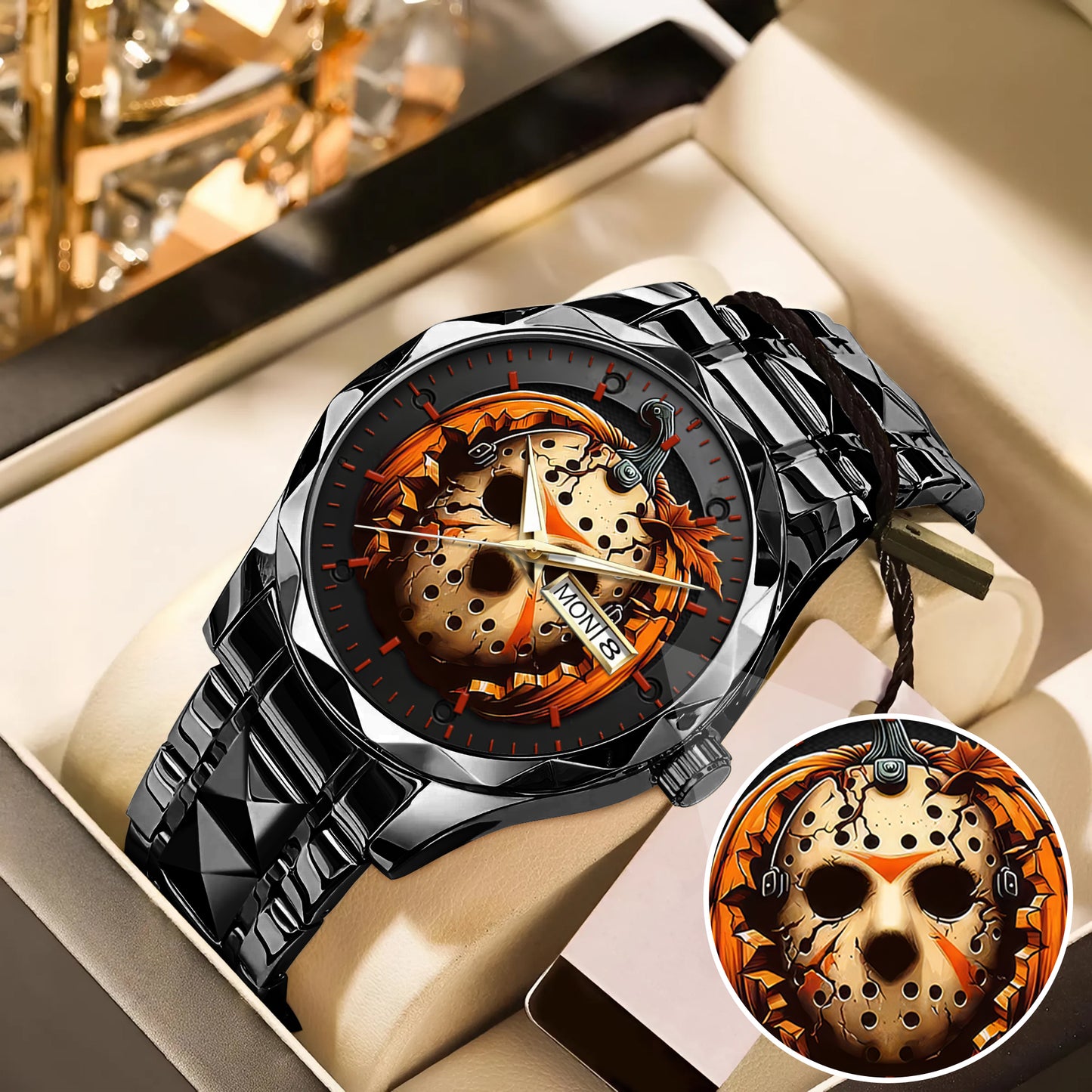 Halloween Horror Movies Personalized Quartz Watch