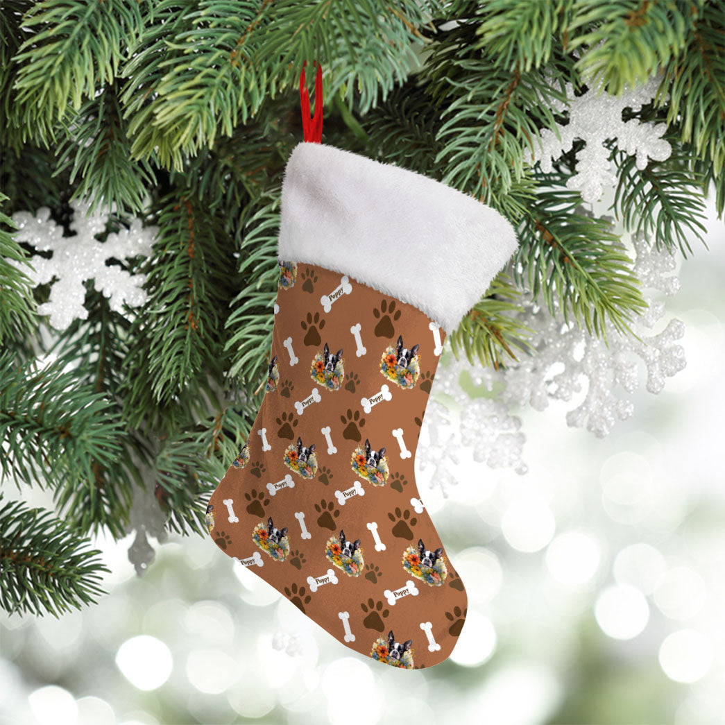 Personalized Pet Flower Stockings