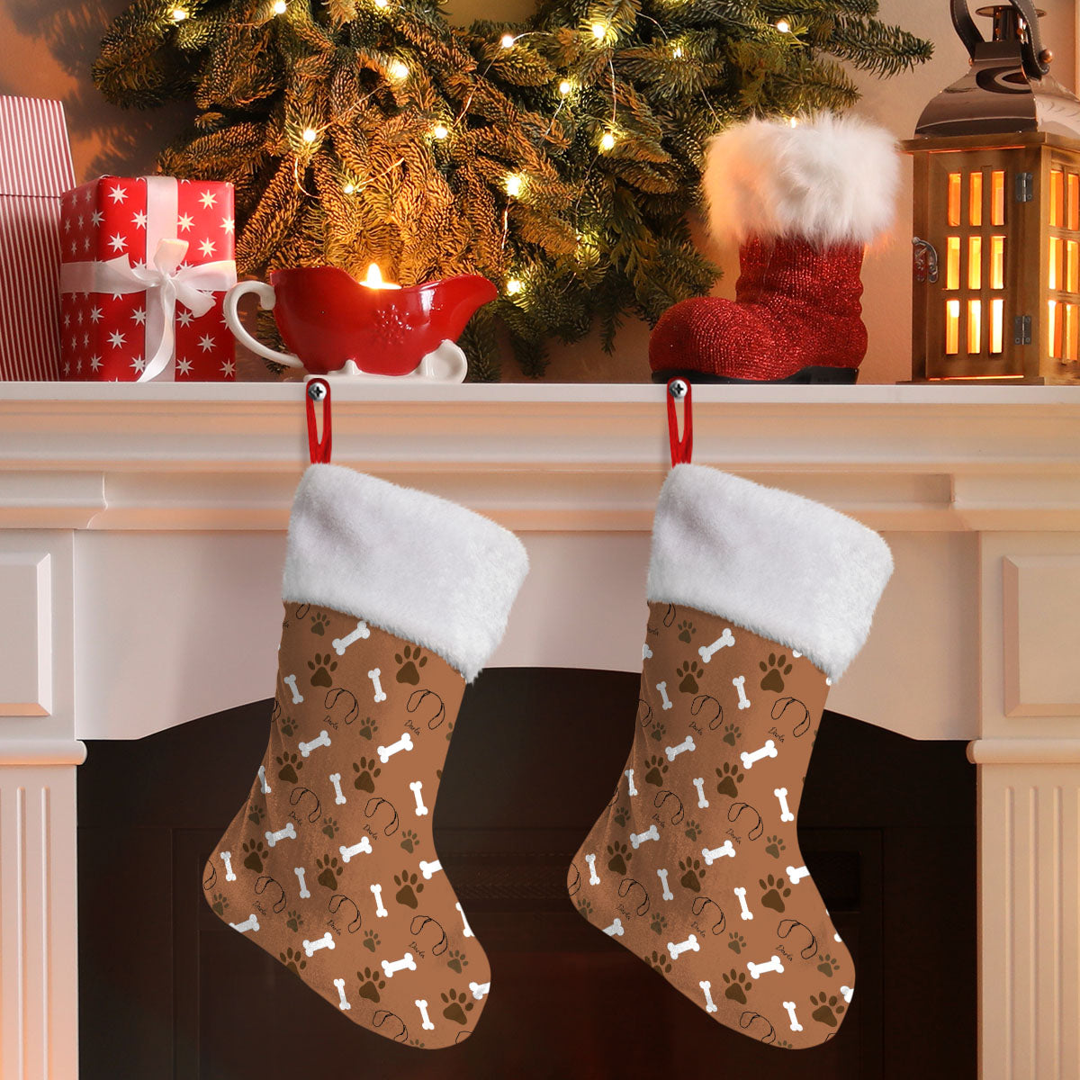 Personalized Dog Ear Stockings