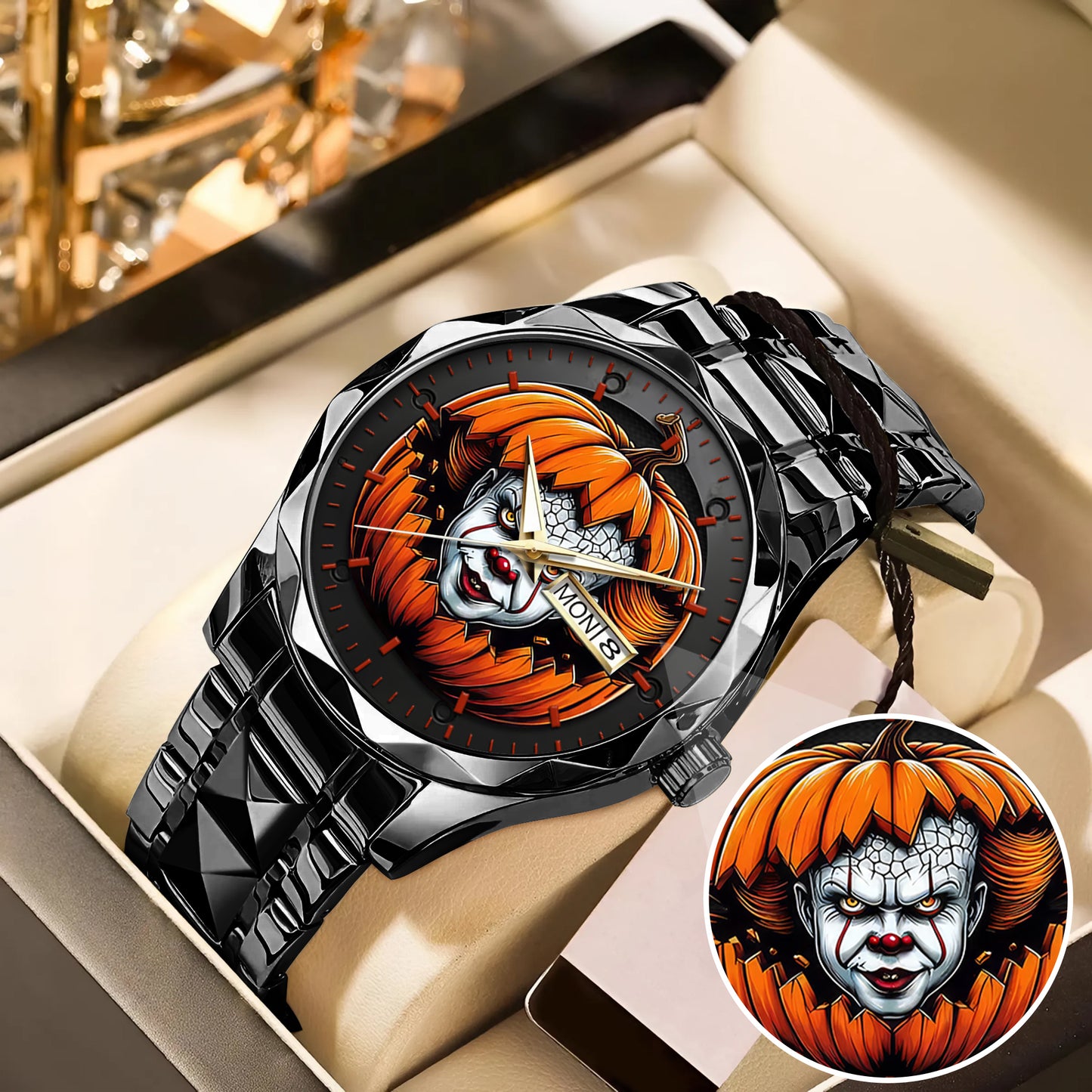 Halloween Horror Movies Personalized Quartz Watch