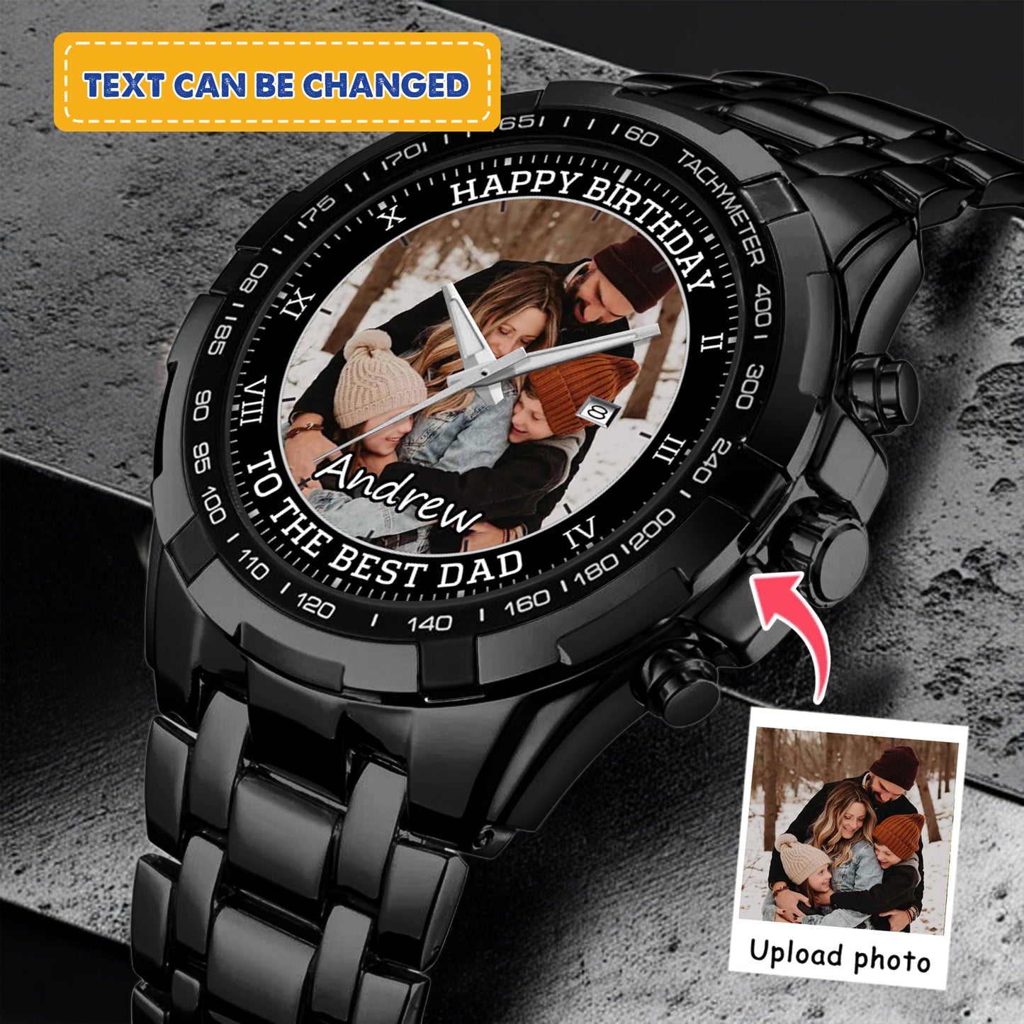 The Best Family Personalized Photo Watch