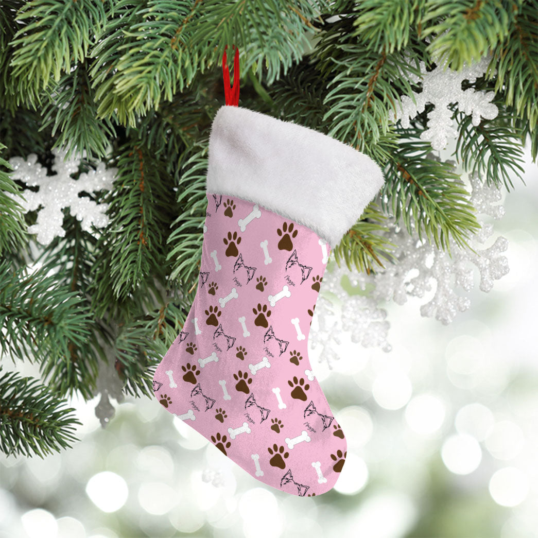 Personalized Dog Ear Stockings