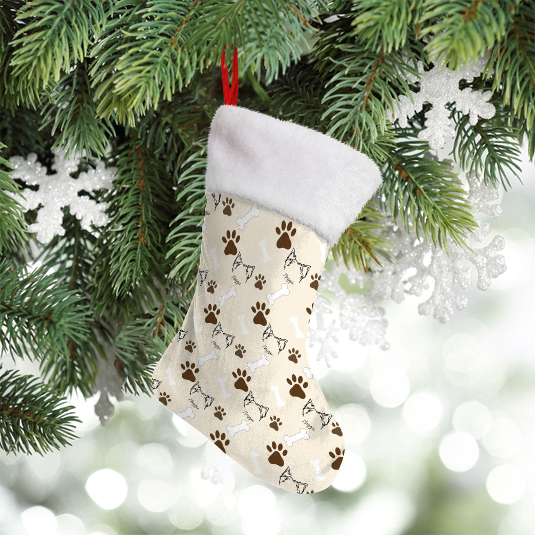 Personalized Dog Ear Stockings