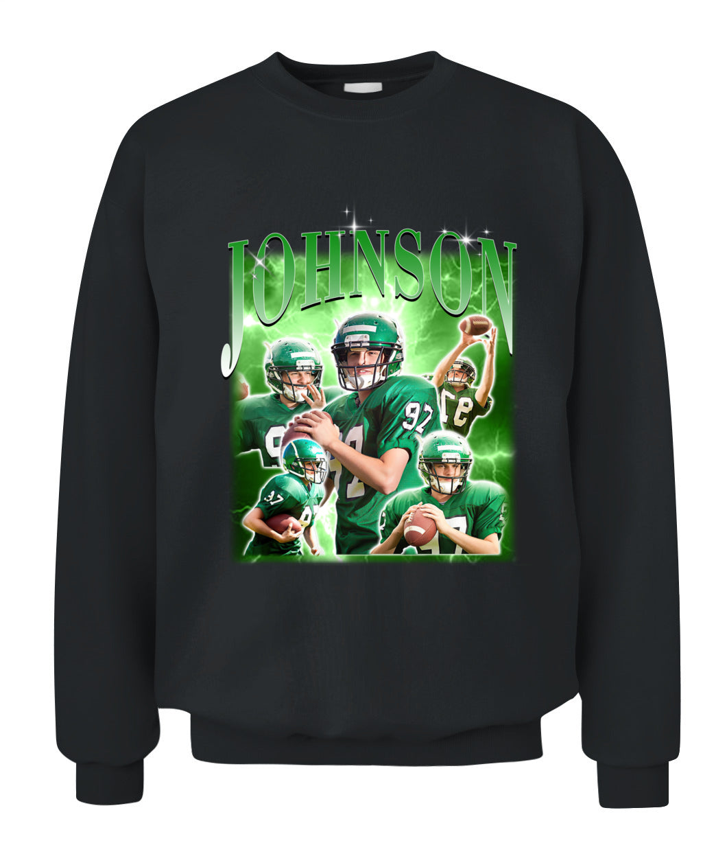 Personalized American Football Photo Printed Shirt