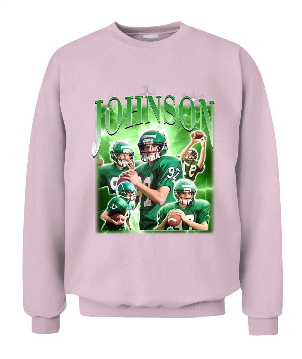 Personalized American Football Photo Printed Shirt