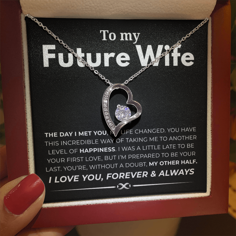 To My Future Wife Forever Love Necklace