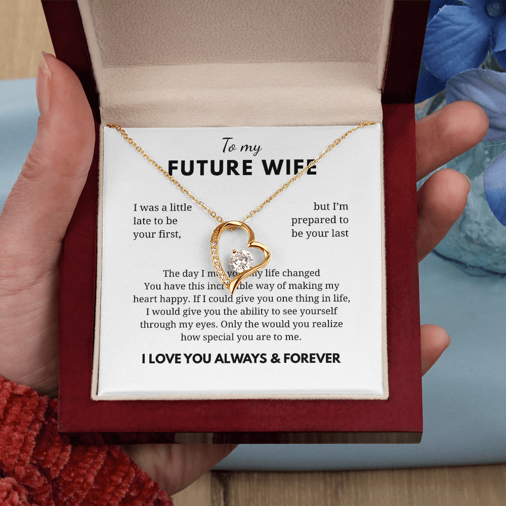 To My Future Wife Forever Love Necklace