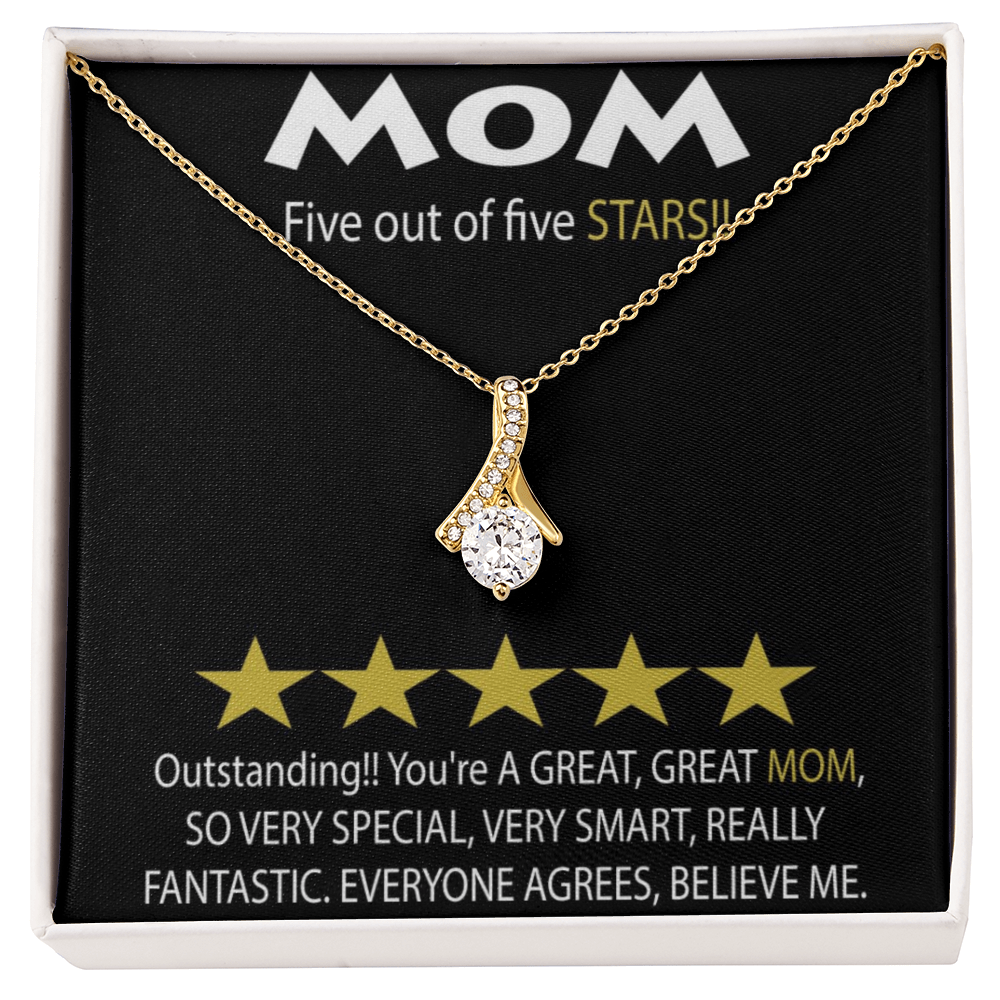 Mom 5 Stars Alluring Beauty Necklace