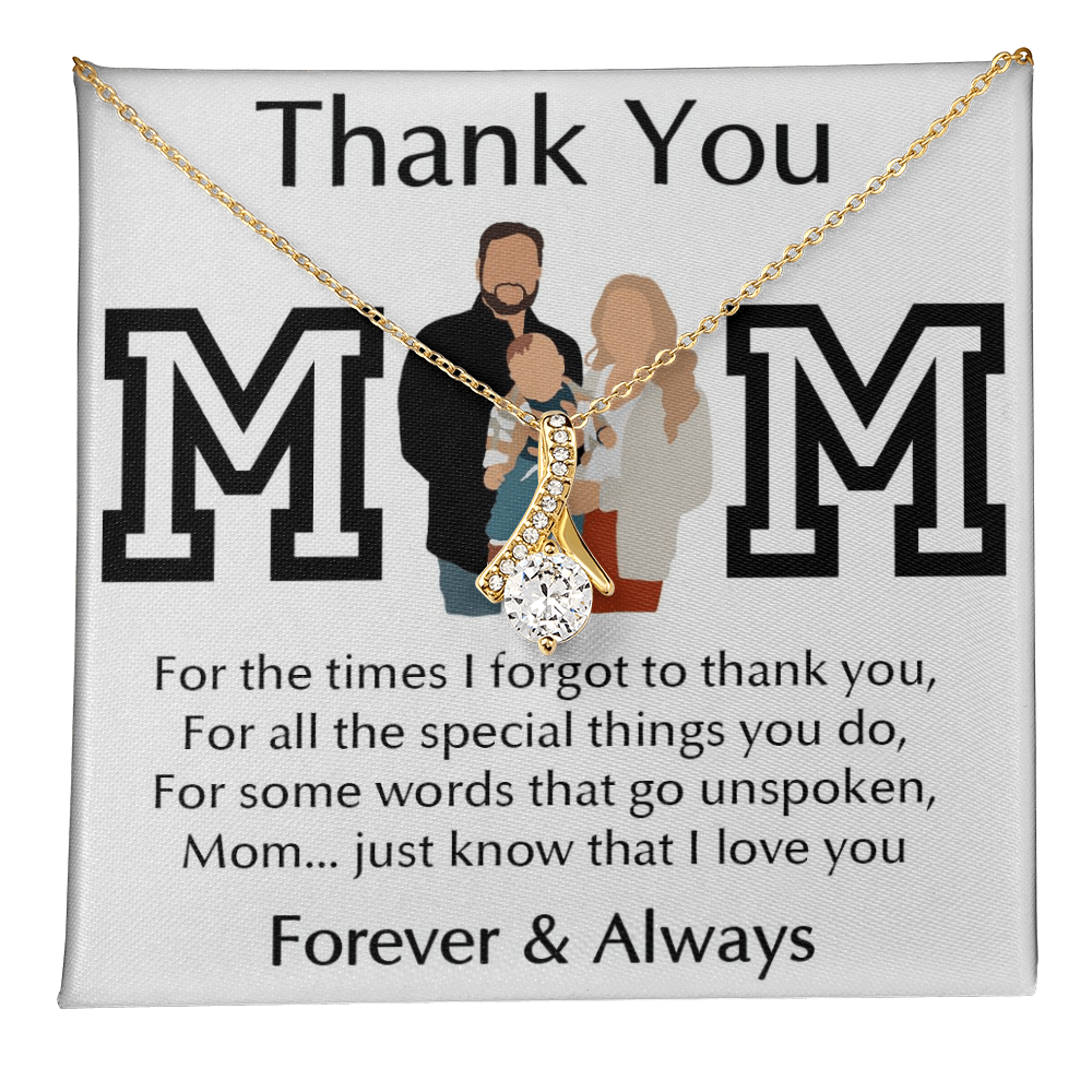 Thank You Mama Alluring Beauty Necklace