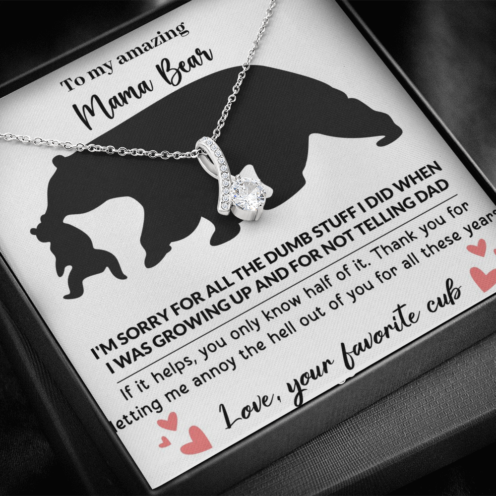Mama Bear Alluring Beauty Necklace