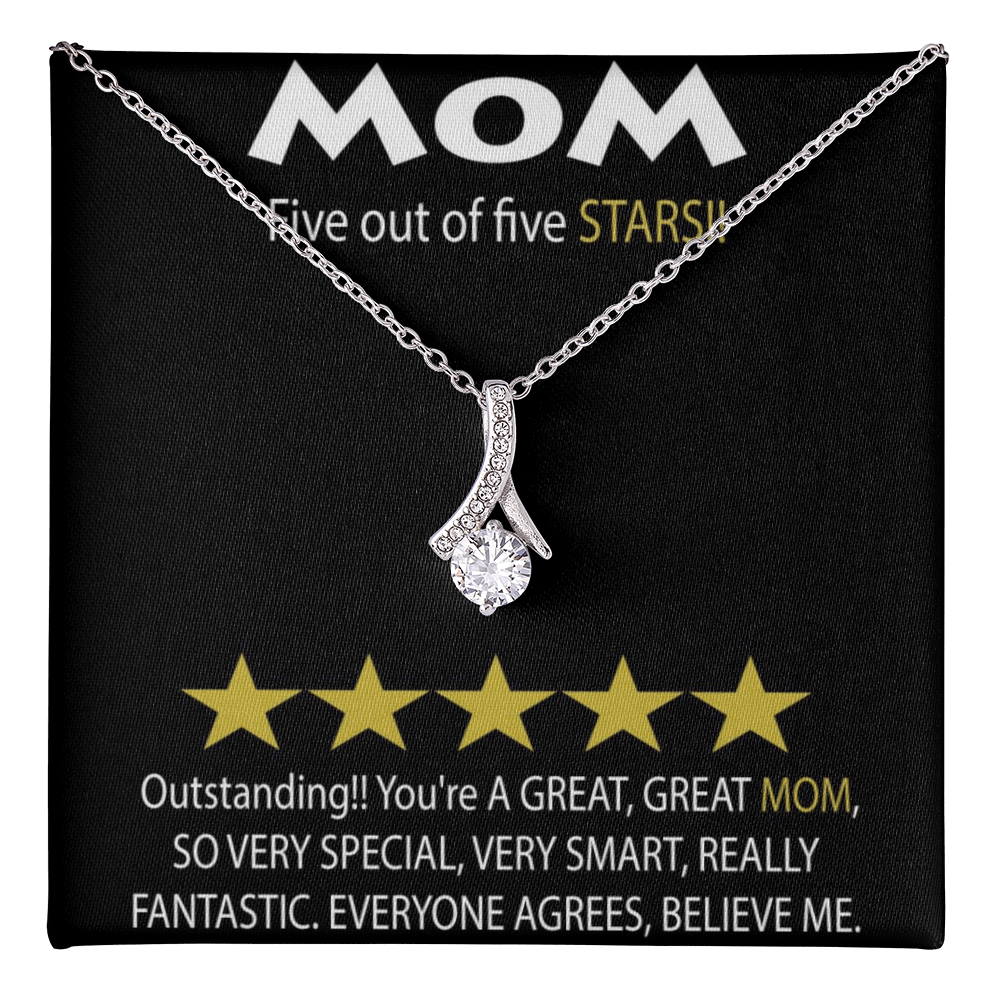 Mom 5 Stars Alluring Beauty Necklace