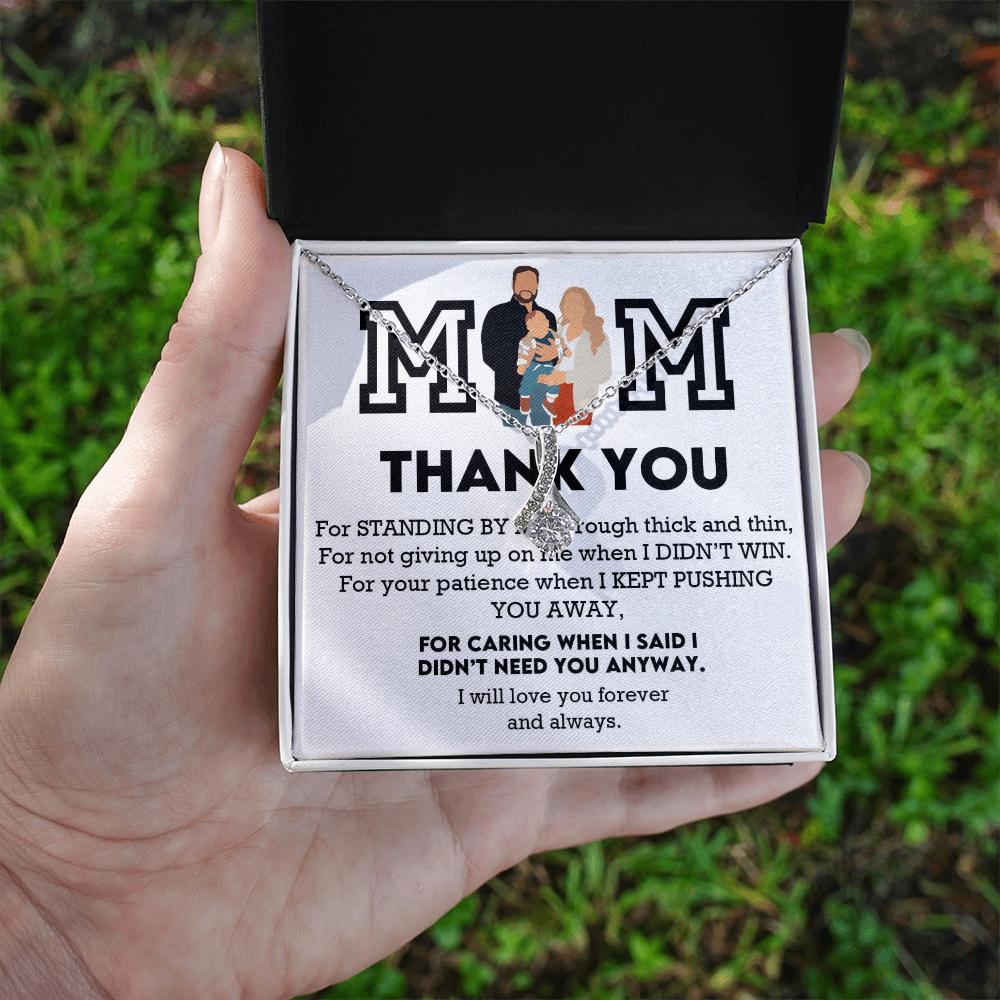 Mom Thank You Alluring Beauty Necklace