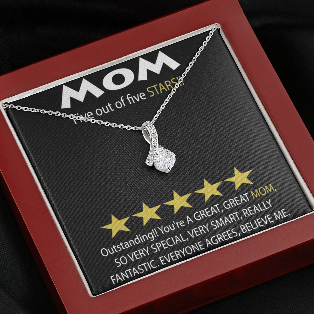 Mom 5 Stars Alluring Beauty Necklace
