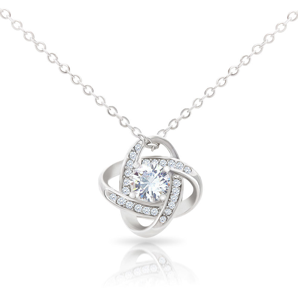 To My Wife Love Knot Necklace