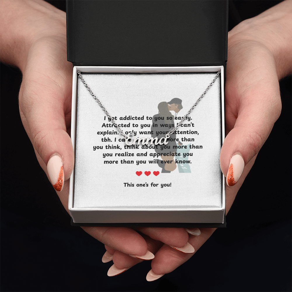 Custom This One's For You Name Necklace