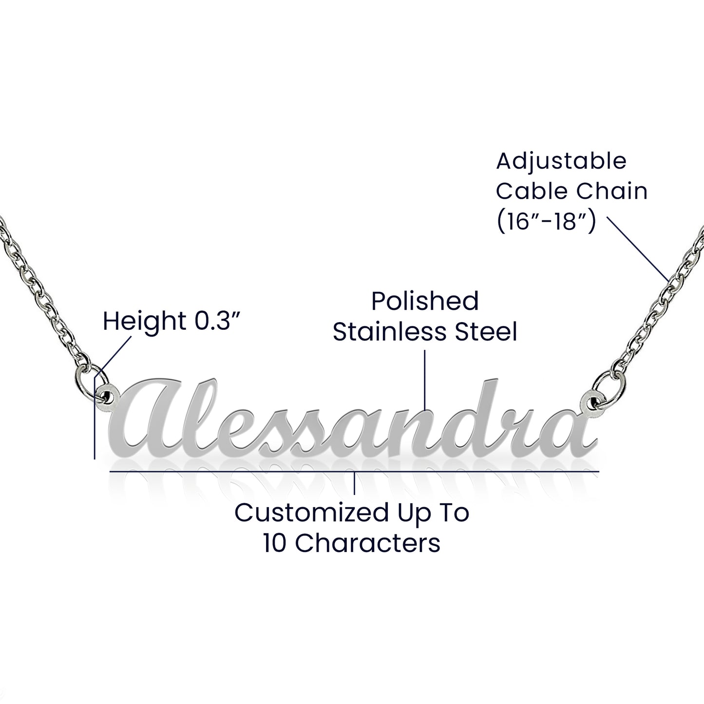 Custom To My Forever Love Name Necklace