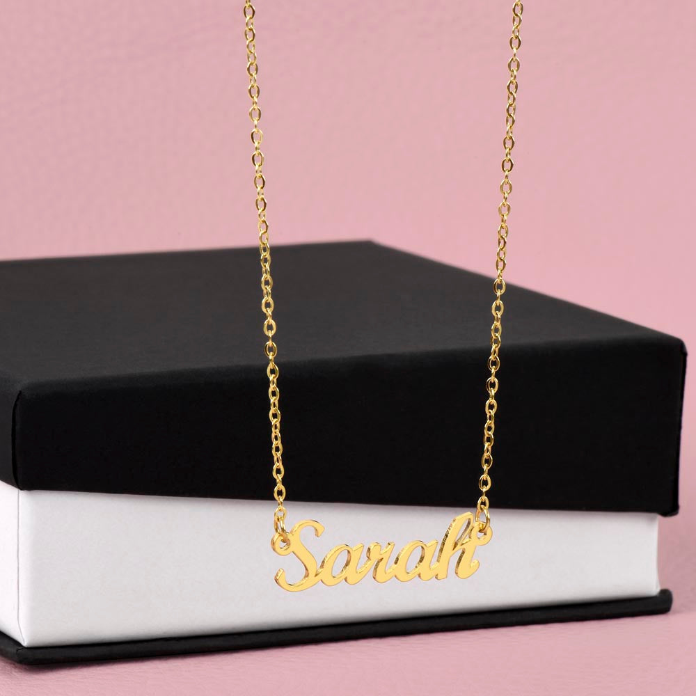 Custom This One's For You Name Necklace