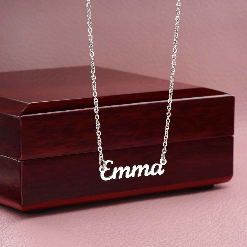 Custom To My Special One Name Necklace