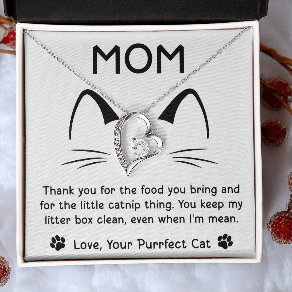 Purffect Cat Forever Love Necklace
