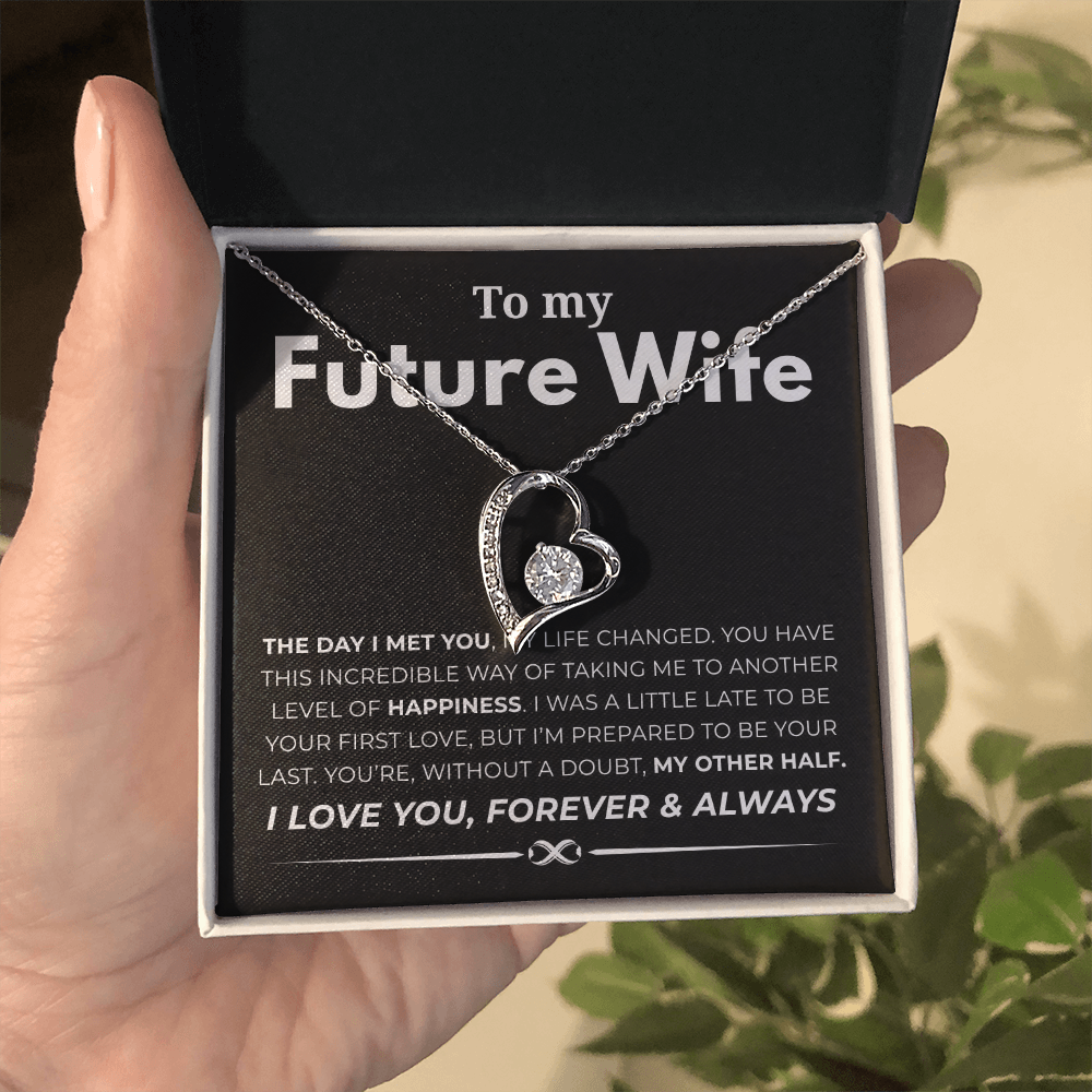 To My Future Wife Forever Love Necklace