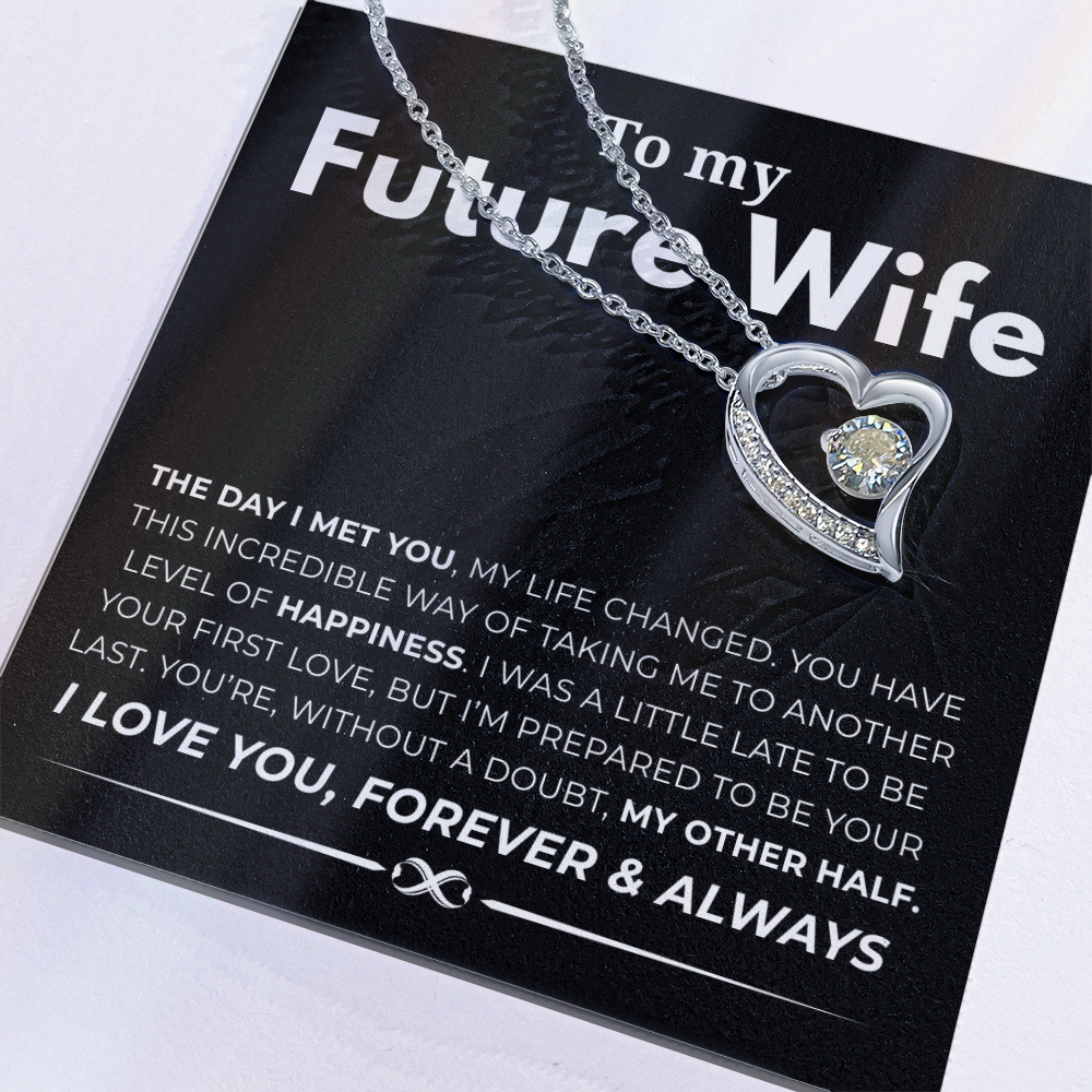 To My Future Wife Forever Love Necklace