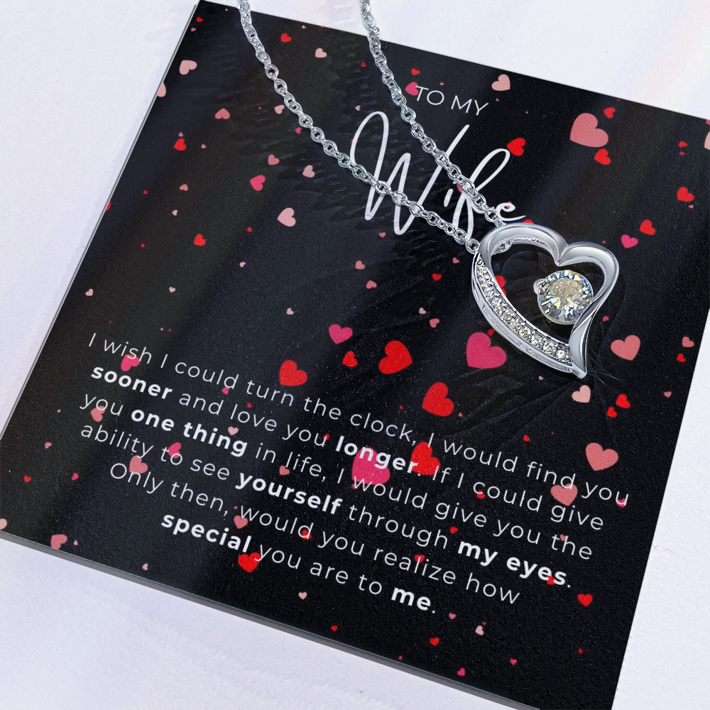 To My Wife Forever Love Necklace