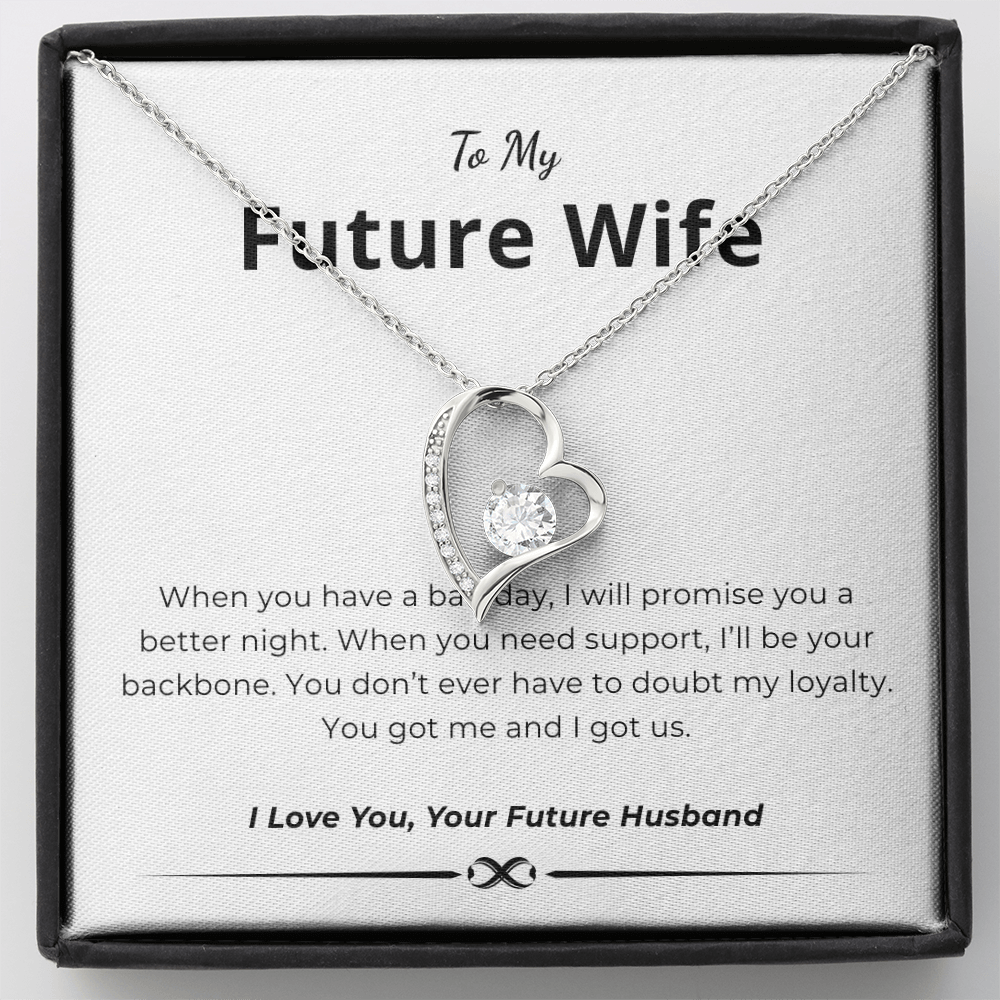 To My Future Wife Forever Love Necklace