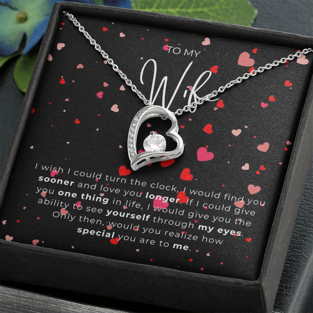 To My Wife Forever Love Necklace