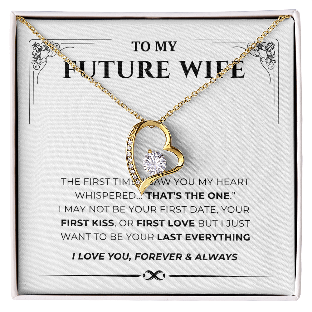 To My Future Wife Forever Love Necklace
