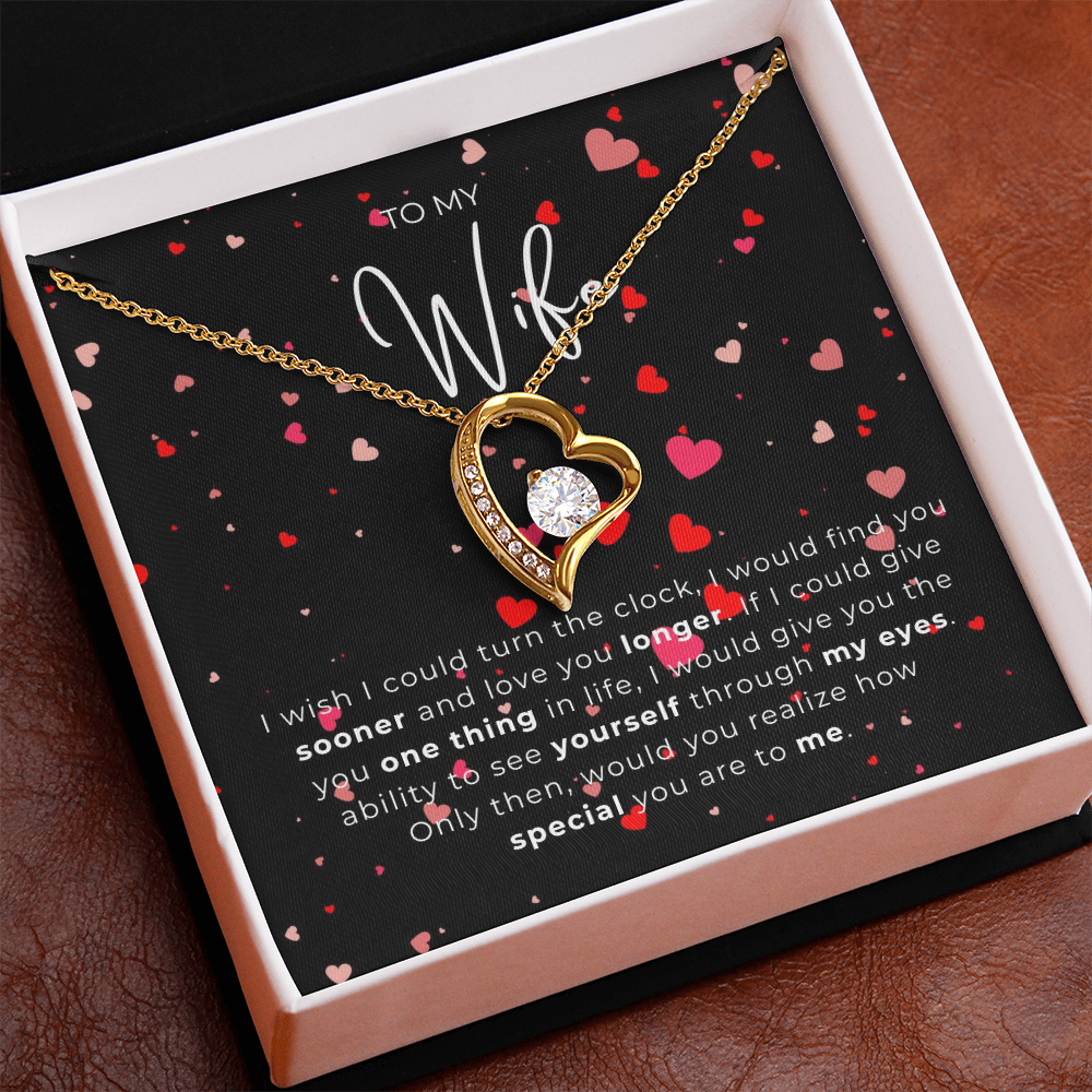 To My Wife Forever Love Necklace