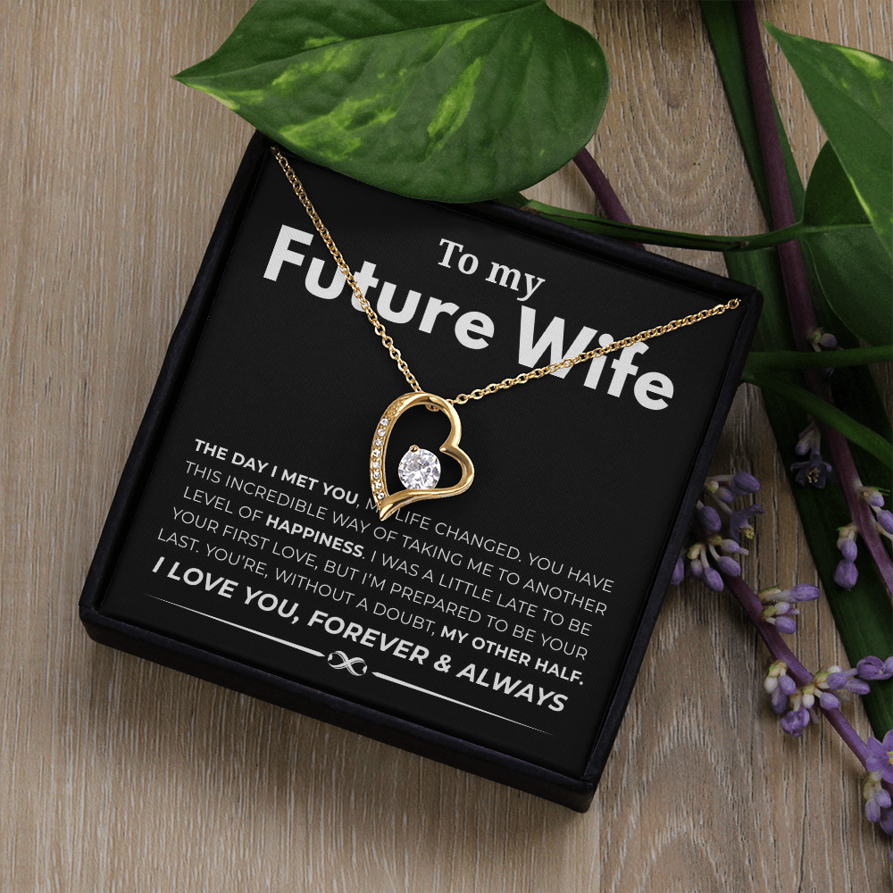 To My Future Wife Forever Love Necklace