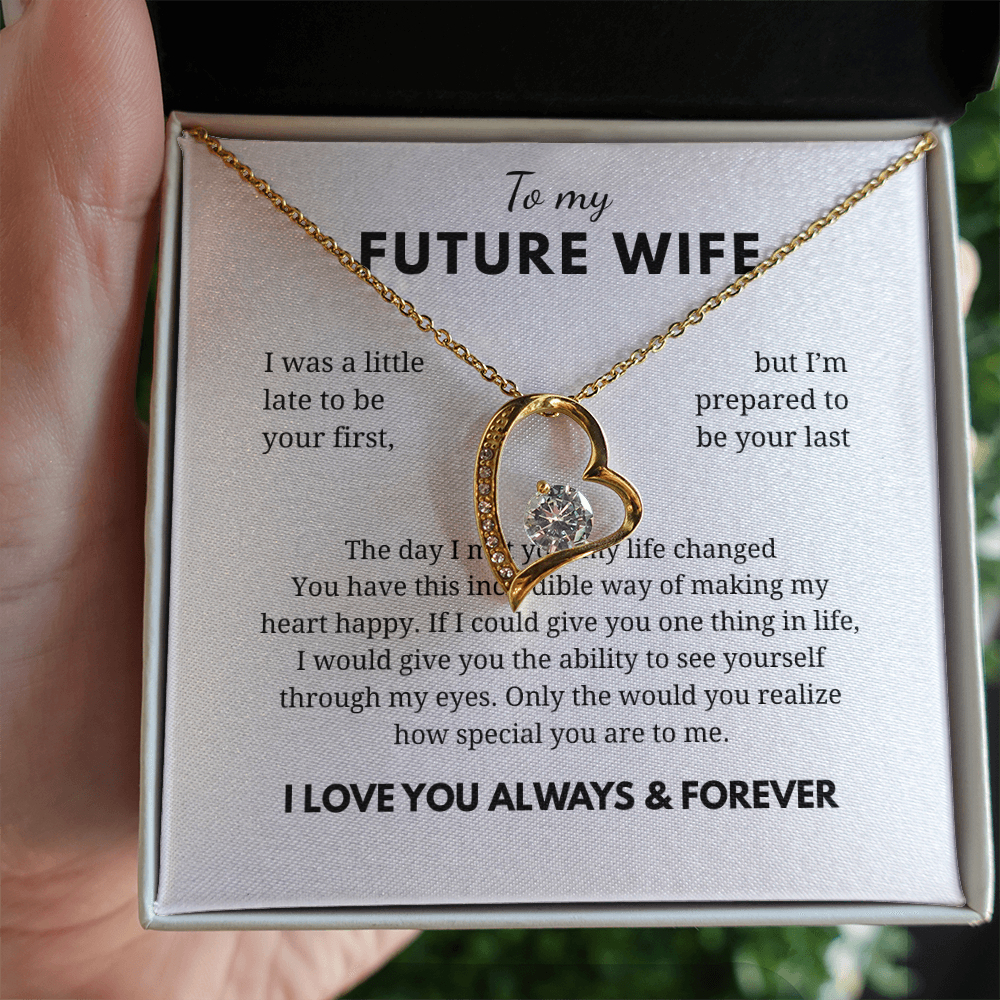To My Future Wife Forever Love Necklace