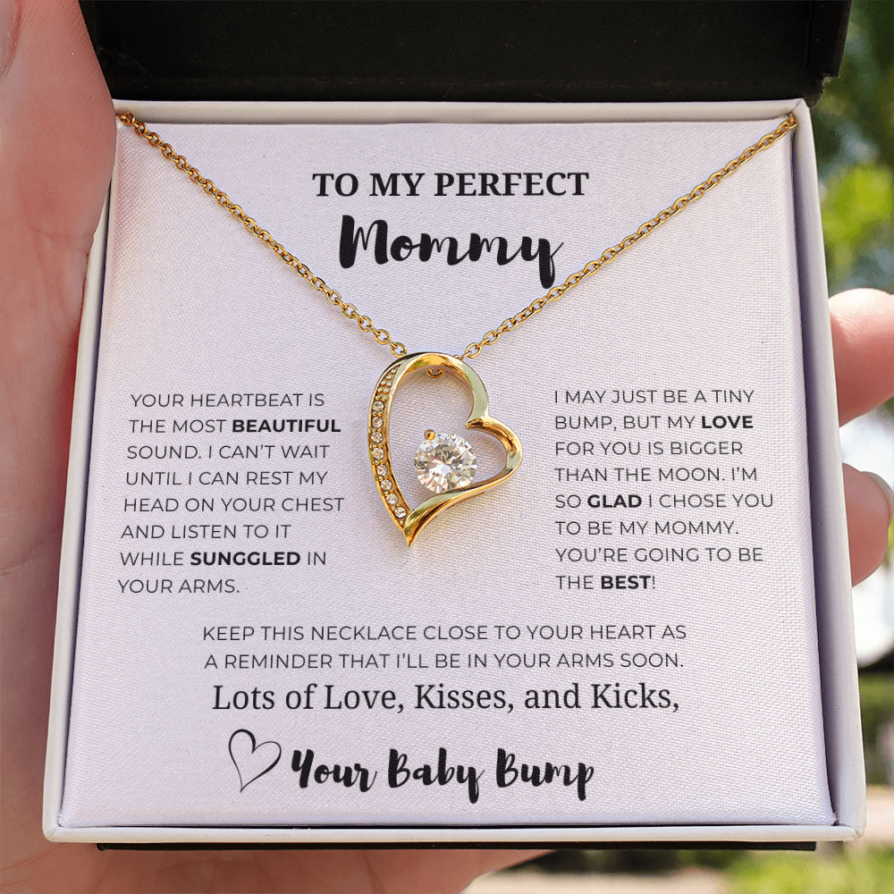 To My Perfect Mummy Forever Love Necklace