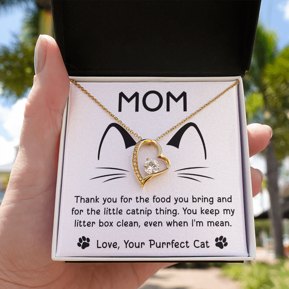 Purffect Cat Forever Love Necklace