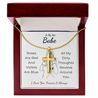18K Yellow Gold Finish