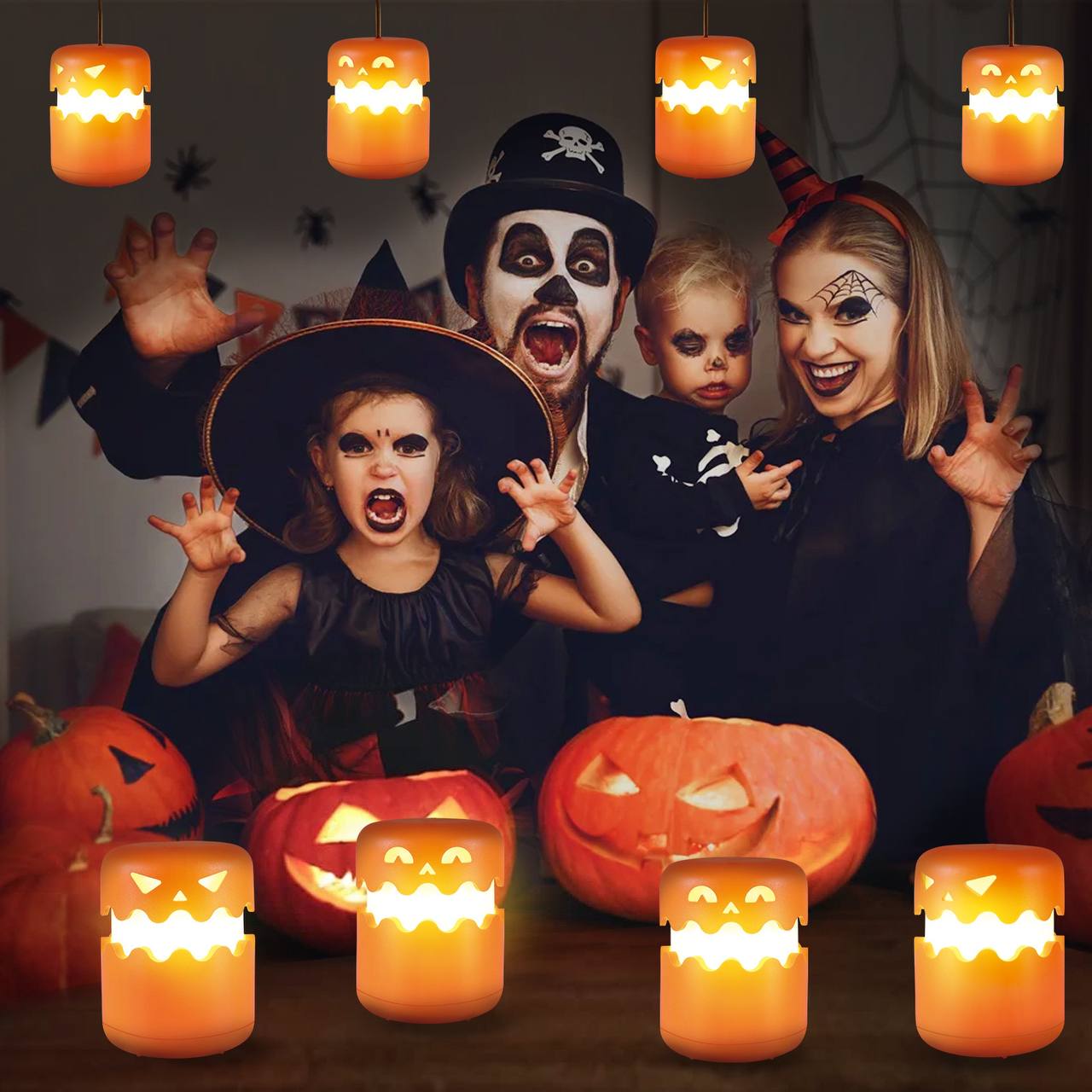 Halloween Pumpkin Night Light