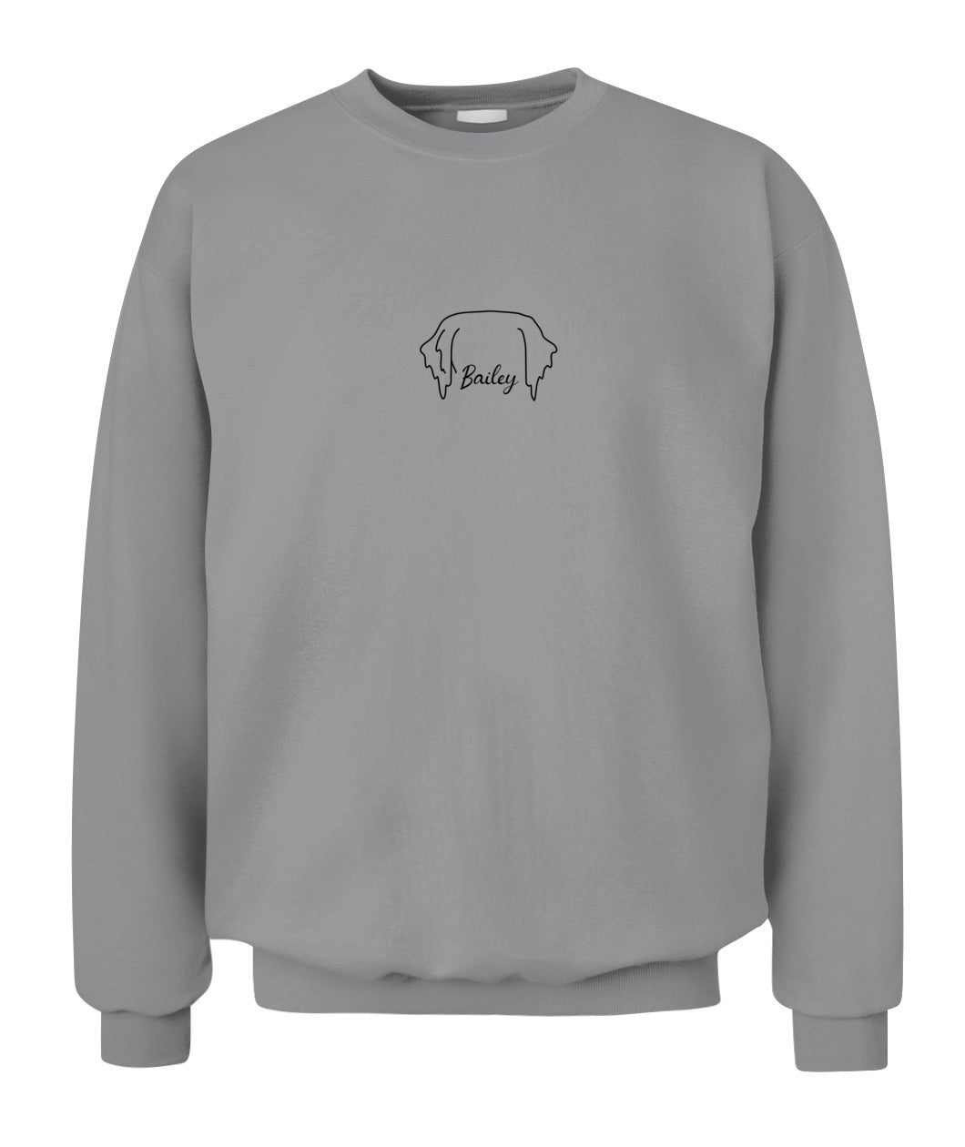 Custom Dog Ear Sweatshirt Dog Mom Sweatshirt