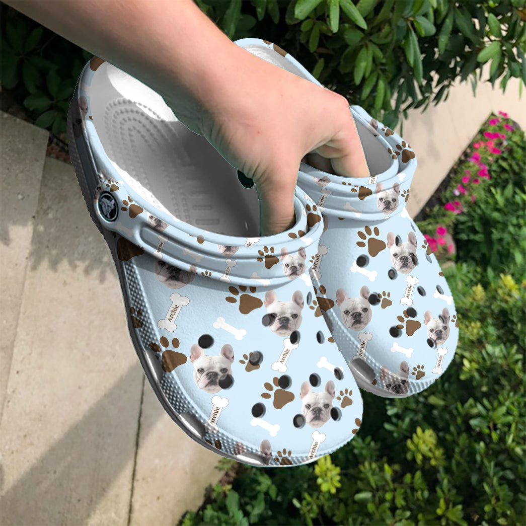 Personalized Pet Paw Custom Classic Clogs