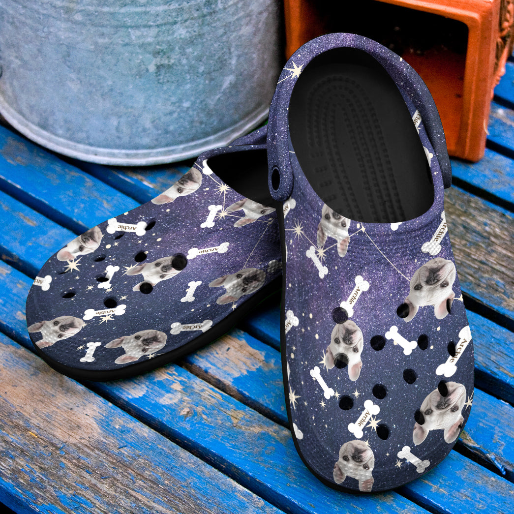 Personalized Galaxy Pet Custom Classic Clogs