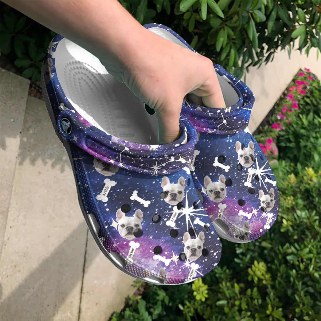Personalized Galaxy Pet Custom Classic Clogs