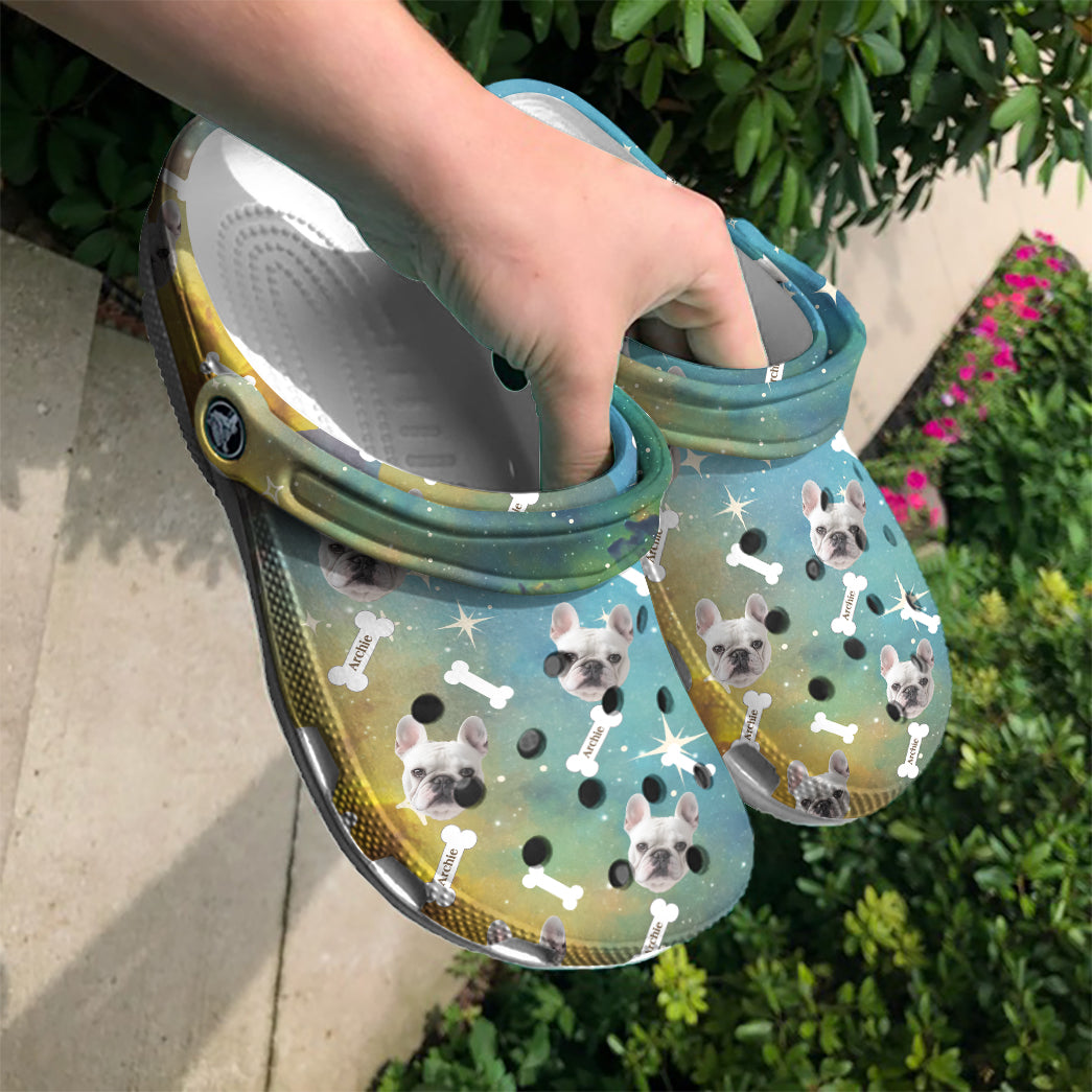 Personalized Galaxy Pet Custom Classic Clogs
