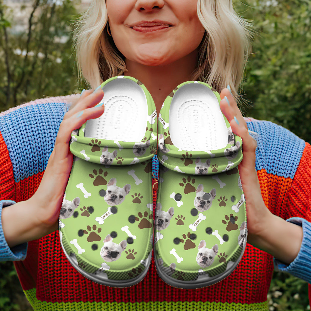 Personalized Pet Paw Custom Classic Clogs