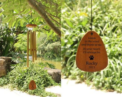 Personalized Pet Memorial Wind Chime